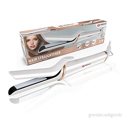 Alpina Hair Straightener White 8711252188300