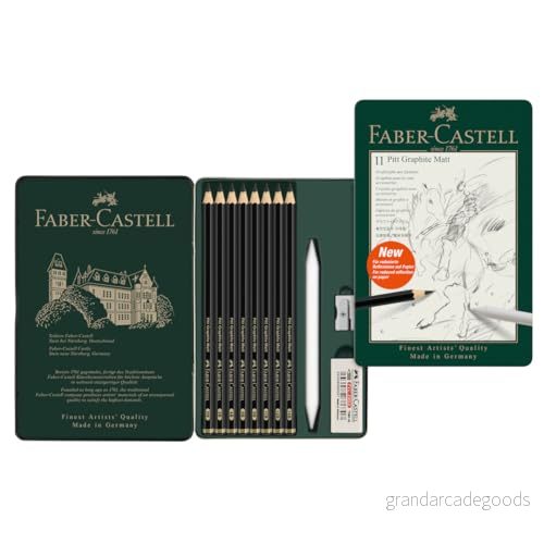 Faber Castell Grafit Pennset, Grafit, 11 stycken 4005401152200