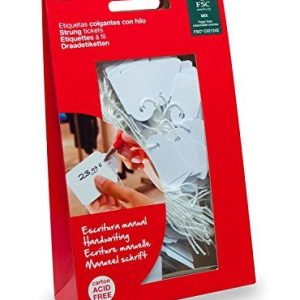 APLI 7006 Vita hänglappar 11 x 29 mm 200 u 8410782070061