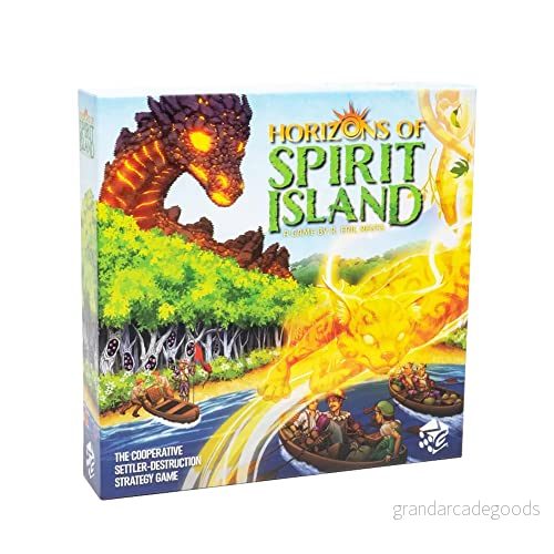 Greater Than Games Horizons of Spirit Island ålder 14+ (fristående) Brädspel Åldrar 1 3 spelare 90 120 minuters speltid 850008736308