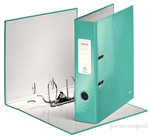 Leitz WOW 180 Spakbågesfil ryggbredd: 80 mm för A4 (210 x 297 mm) kapacitet: 600 ark isblå 4002432104031
