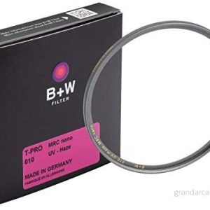 B&W 010 UV dis och skyddsfilter (62 mm, T pro, titanfinish, MRC Nano, 16x ersättning, supersmal, premium) 4012240041121