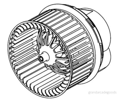 Kupéfläkt MAHLE ORIGINAL AB 265 000P 4057635016513