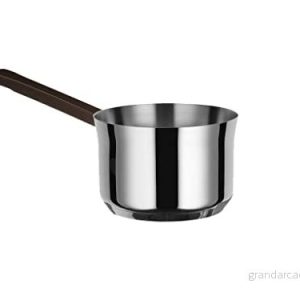 Alessi PU105/16 långhanterad kastrull Ø 14 Steel,brown 8003299430277