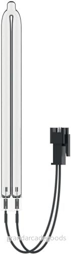Leitz TruSens UV C lampa, Ersättningslampa Till Luftrenaren Z 2000, Extra Glödlampa, lampa Som Avlägsnar Bakterier, Virus, Allergener, VOC, Odörer Och Rök, 2415149 5028252628587
