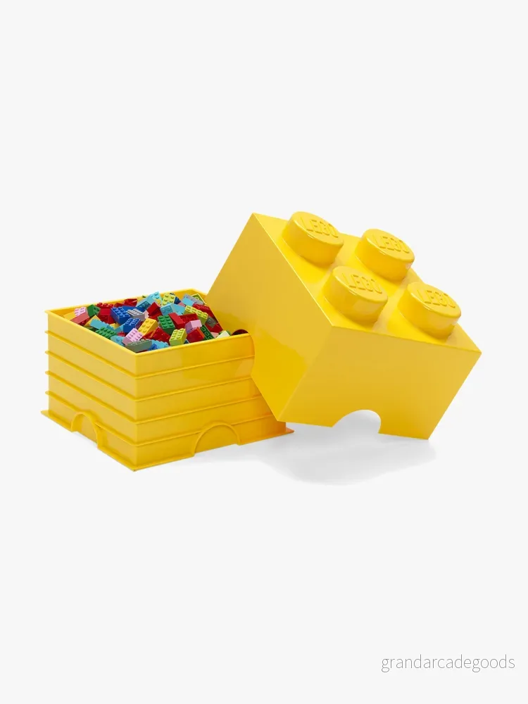 LEGO® Storage Box Yellow 25x25x18 cm 5706773400324 LEGO® Storage Box Yellow 25x25x18 cm 5706773400324