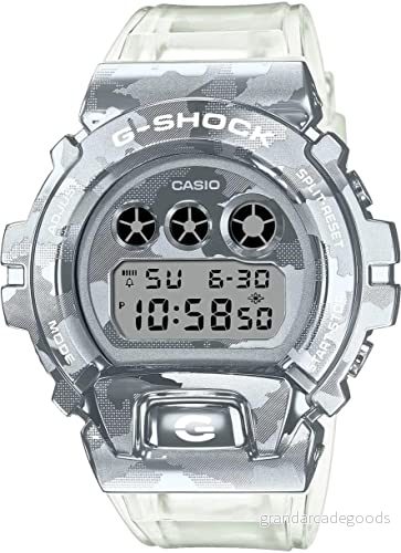 Casio Herr Digital Quartz armbandsur G Shock, silver, Bälte 4549526284502