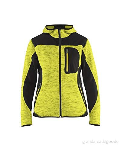 JACKA 4931 2117 STICKAD DAM VARSELGUL/SVART XXXL Beijerbygg Byggmaterial 7330509645185