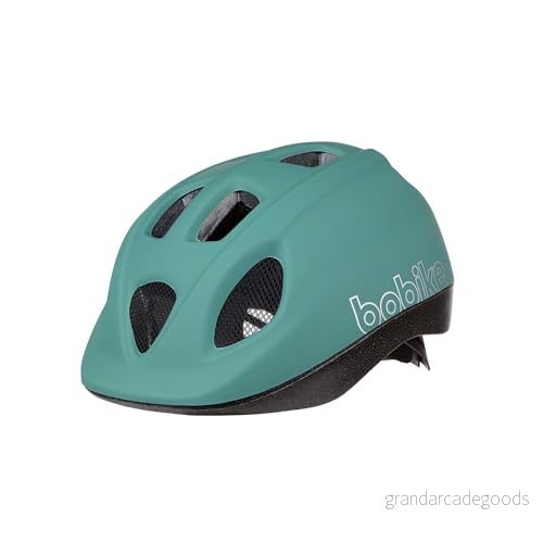 BOBIKE 8740300048 GO cykelhjälm för barn, justerbar storlek S (5256 cm) som passar perfekt med säkerhetsstolar i Peppermint färg 5604415145766