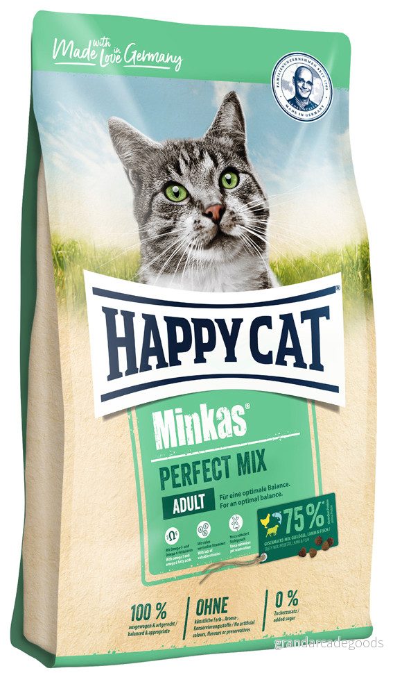 Minkas Perfect Mix Fågel, Fisk & Lamm för katt 1,5 kg 4001967074291