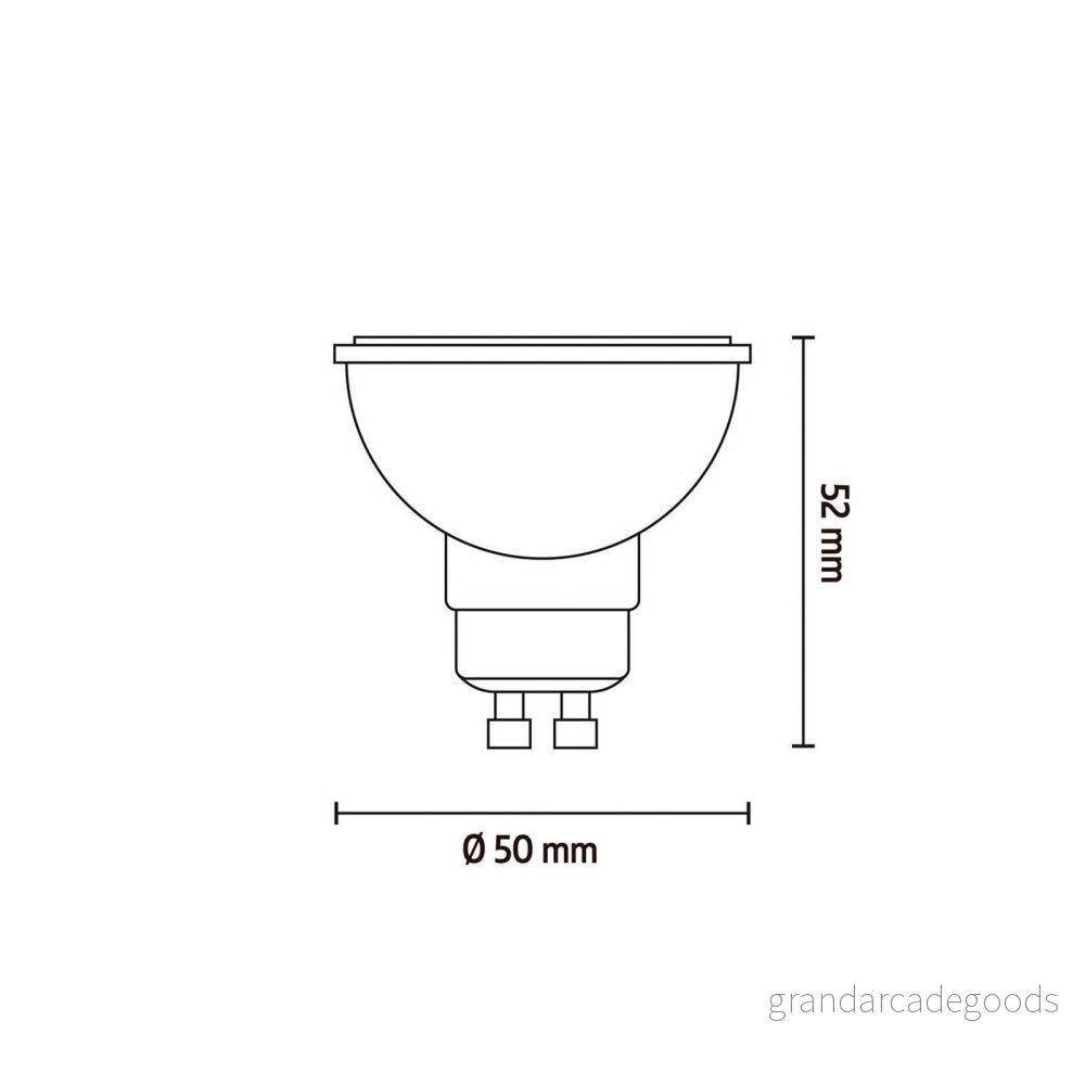 CALEX Smart GU10 LED lampa RGB, WLAN med Alexa röststyrning, 5 W wifi lampor dimbar varmvit och 16 miljoner färger 8712879144809