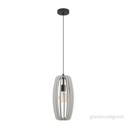 EGLO Bajazzara pendellampa E27 sandfärgad 9008606244324 EGLO Bajazzara pendellampa E27 sandfärgad 9008606244324