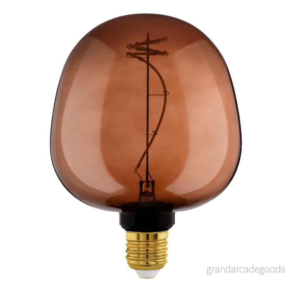 Eglo LED Globe Dimbar E27 Filament Guld 4W 40lm – 820 Extra Varm Vit Ersättare 15W lampor 2000K G125 Ra 80-89 9008606267187 Eglo LED Globe Dimbar E27 Filament Guld 4W 40lm – 820 Extra Varm Vit Ersättare 15W lampor 2000K G125 Ra 80-89 9008606267187