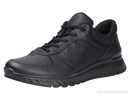 ECCO Exostride Sneakers, Storlek: 35, Black Skinn 825840247442