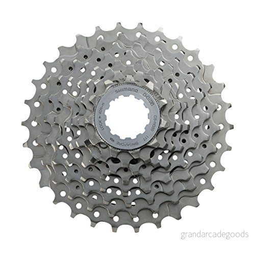 Shimano HG50 8-växlad Kassett - Silver, 11-28 Tänder 4524667104339