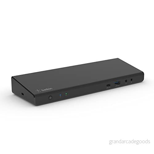 Belkin Connect USB C Triple Display Docking (svart) 745883839407