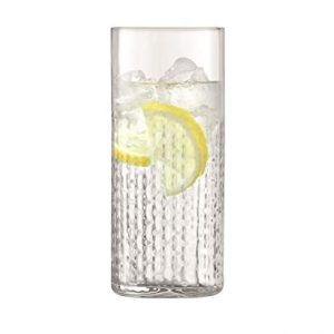 LSA Wicker Highball 400 ml klar Uppsättning av 2 munblåst och handgjort glas WR02 5012548570865 LSA Wicker Highball 400 ml klar Uppsättning av 2 munblåst och handgjort glas WR02 5012548570865