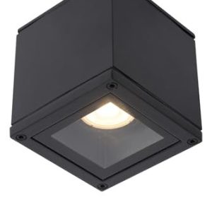 Lucide AVEN takstrålkastare badrum 1xGU10 IP65 svart 5411212221452 Lucide AVEN takstrålkastare badrum 1xGU10 IP65 svart 5411212221452