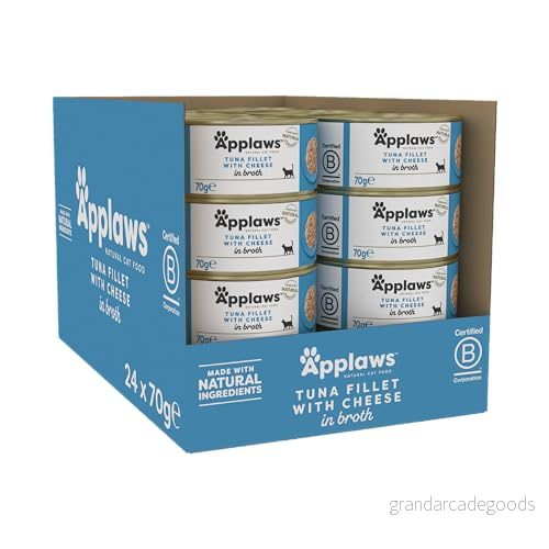 Applaws Cat Tuna Fillet & Cheese, Can, 1.68 kg 5060122490061