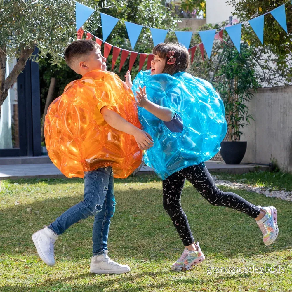 Gigantisk uppblåsbar bubbelboll Bumpoy InnovaGoods 2 antal 8435527824914