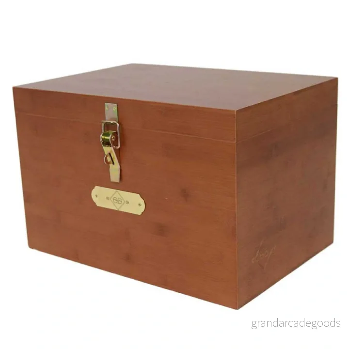 Grooming Deluxe Stall Tack Box, färg: brun 5407007538027
