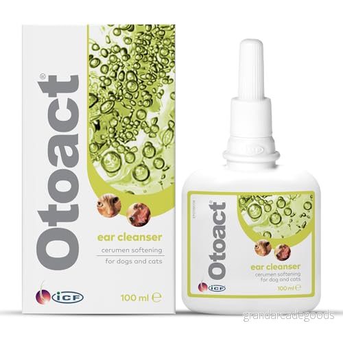 ICF Otoact Öronrengöring för Hund och Katt - 100 ml 8009722003780