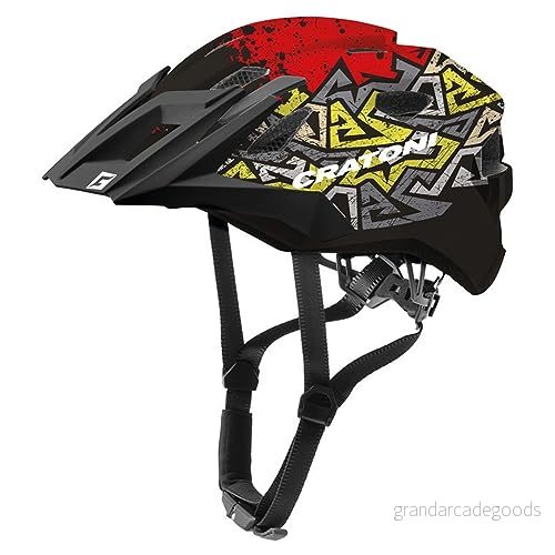 Cratoni Helmets Unisex vuxen allride cykelhjälm, vild röd, uni (5359 cm) 4035849086034