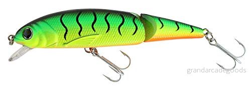 Abu Garcia Tormentor Jointed Flytande Bete, För Sötvattensrovdjur Som Öring, Gädda, Abborre, Gös Och Lax, Verklighetstrogen Action Livfulla Färger, Rött Huvud 13 Cm 36282025011
