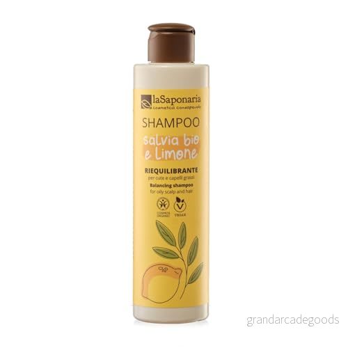BIO schampo salvia och citron 200 ml 8054615470125