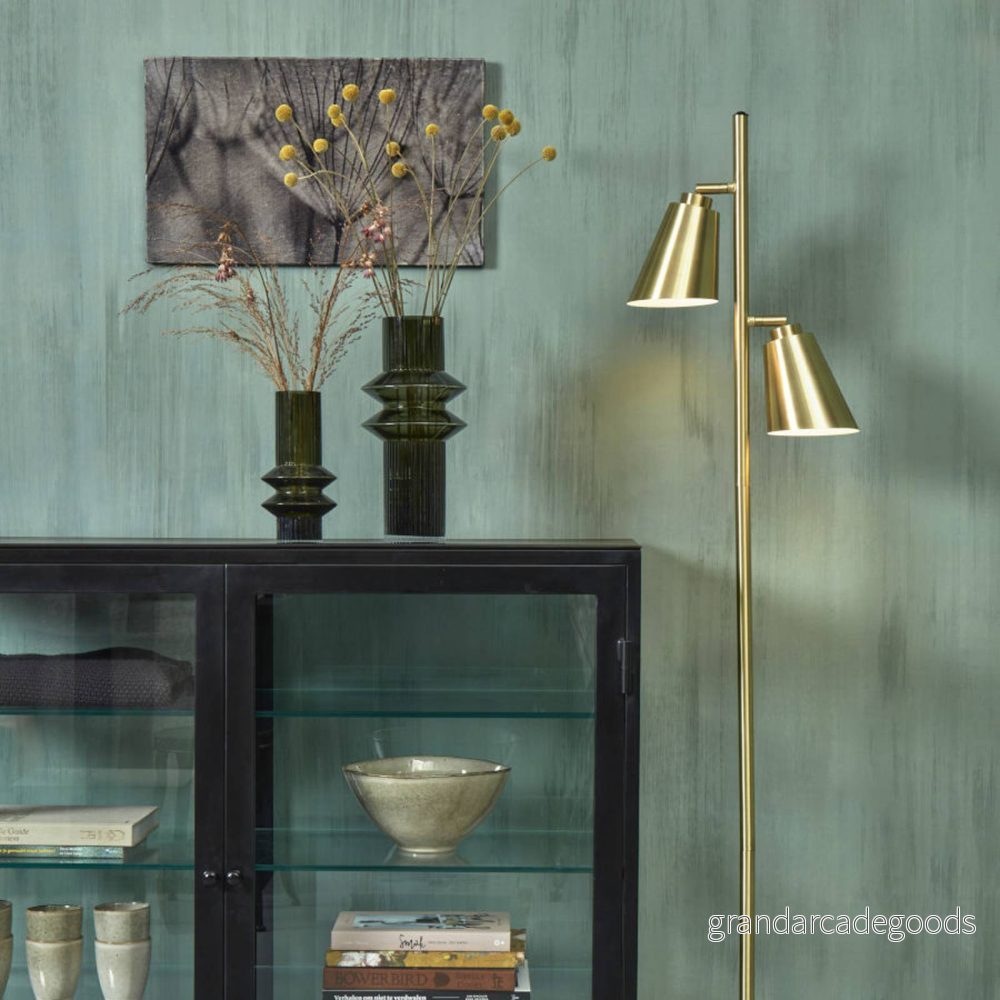 IT'S ABOUT ROMI Bremen golvlampa, guld 8716248088015