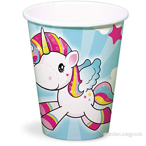 Folat BV Unicorn Cups 8pcs. 8714572650410