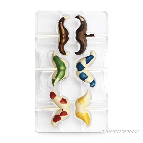Decora 0050080 Chocolate Mould Moustache 200X120X22Mm 8024622050092 Decora 0050080 Chocolate Mould Moustache 200X120X22Mm 8024622050092