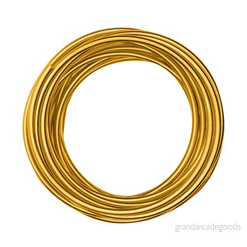 Vaessen Creative Aluminiumtråd 5 mm 10 m guld, 8716052079698