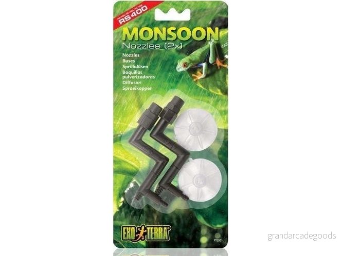 Exo Terra Monsoon Munstycken - Spraymunstycken för Bevattningssystem - 2-pack 15561225014