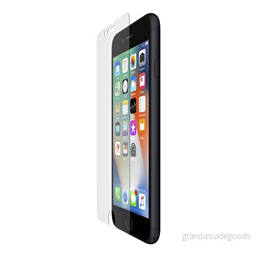 Belkin ScreenForce InvisiGlass Ultra antimikrobieller Displayschutz für das iPhone 8/iPhone 7/iPhone 6s/iPhone 6 (iPhone reduziert Bakterienwachstum auf dem Display um bis zu 99%) 745883821846