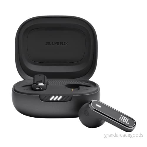 JBL Live Flex - In-Ear Bluetooth Hörlurar - Adaptiv Brusreducering - Svart 6925281960819