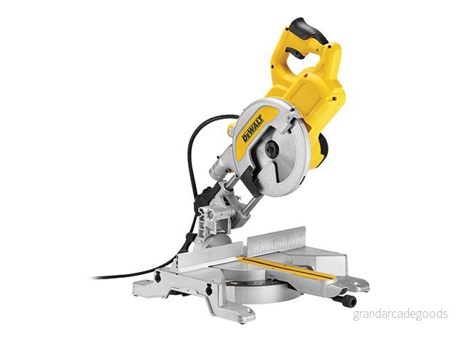 Dewalt DWS777-QS Kap- och Geringssåg 216 mm 5035048633588