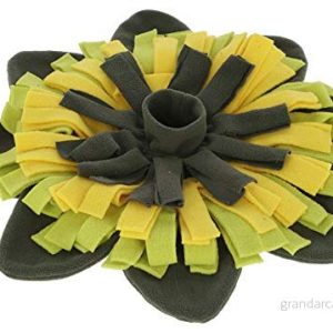 Kerbl 80747 snoffmatta solros gul/grön, diameter 40 cm, 0,118 kg 4018653143162 Kerbl 80747 snoffmatta solros gul/grön, diameter 40 cm, 0,118 kg 4018653143162