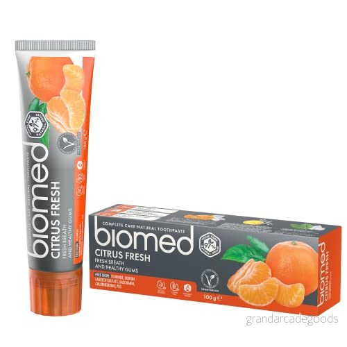 Biomed Citrus Fresh Tandkräm 100 g 7640168930431