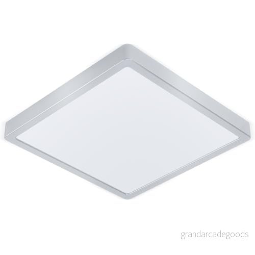 EGLO MOLAY Taklampa 285x285 mm Silver 9002759755317