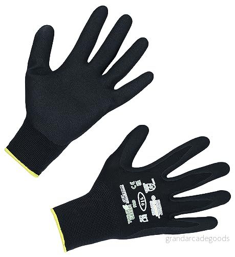 Keron Handske Thinkgreen Pro svart, nitrilskum storlek 7/S 4018653252567