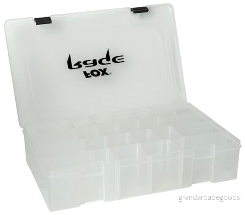 Fox Rage Box L Deep 36 x 22 8 cm drag låda för stora wobbler & simbaits, fiskelåda gummibete, konstgjort bete 5056212122981