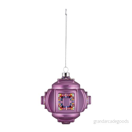 Alessi Fractal ESA06 4 design juldekorationer av munblåst glas, handdekorerad 8003299477296