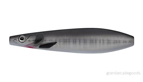 Abu Garcia Sölv Smakk fiskedrag Blyfritt ABS hårt bete med oregelbunden wobble och fladder Fantastisk kastlängd Perfekt för havsöring, brunöring, gös abborre Smelt, 9 cm 36282087583