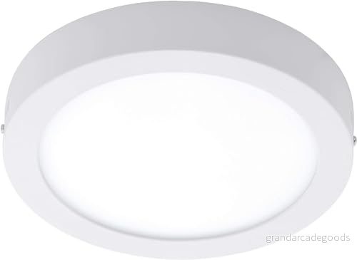 EGLO Smart Home LED Taklampa Argolis C, Utomhusbelysning dimbar, Aluminiumgjutning vit, Plast Utelampa varmvit kallvit, IP44 9002759335755
