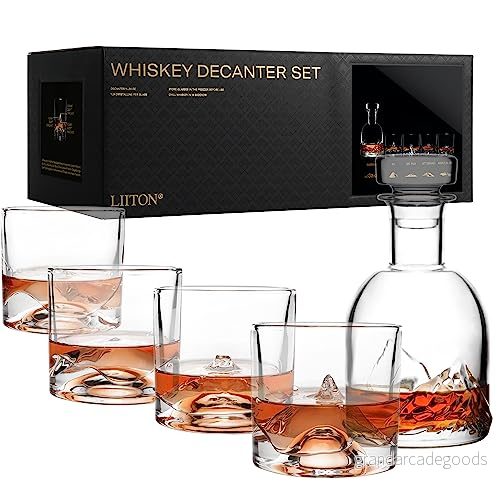 Liiton Whiskey Set The Peaks 5 Piece 5704854209002