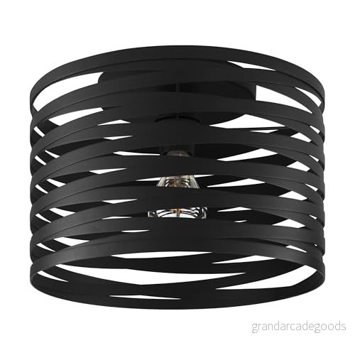 Eglo Cremella Taklampa, Ø37 cm, Svart, Stål 9008606234417