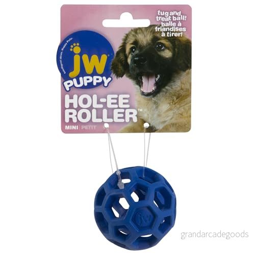 JW PET gallerboll HOL EE ROLLER nätboll storlek mini för hundar 5,0 cm 618940431091