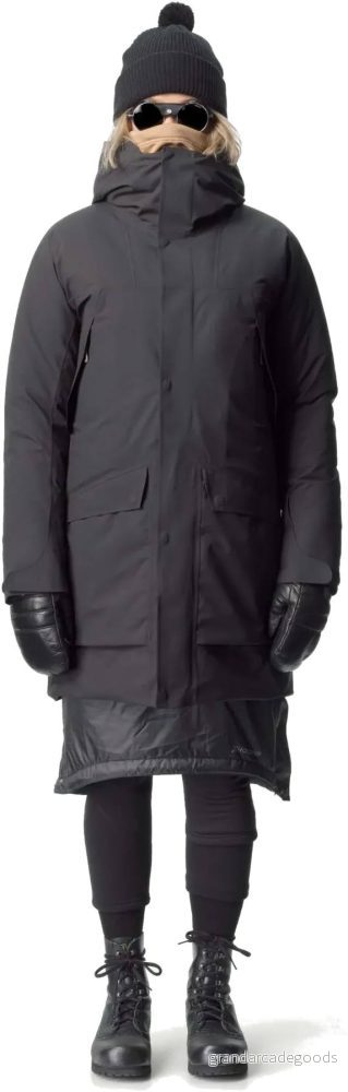 Houdini W's Fall in Parka, True Black, XS 7322710475231