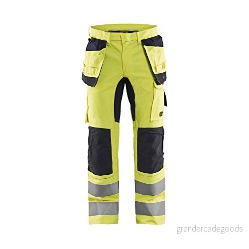 BYXA 1587 1512 MULTINORM INHERENT STRETCH GUL/BLÅ D96 Beijerbygg Byggmaterial 7330509662618